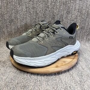 Hoka One One Anacapa 2 Low Mens Size 9 Gore-Tex GTX Dune Oxford Tan Hiking Shoes